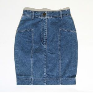 Vintage Byblos Jeans Denim Skirt
